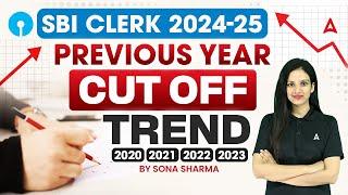 SBI Clerk 2024-25 | SBI Clerk Previous Year Cut Off Trend | By Sona Sharma