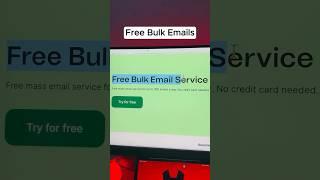 You need to watch this Trick #bulkemailsender #shorts #website #technology