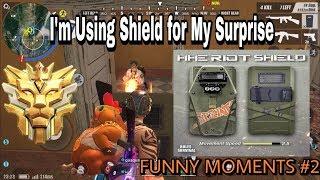 TROLLING ENEMIES WITH NEW RIOT SHIELD LOL ! EPIC ENDING / Rules Of Survival -Quack GP - MUST WATCH !