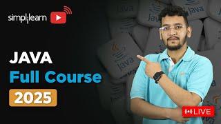 Java Full Course 2025 | Core Java Tutorial For Beginners | Java Programming Course | Simplilearn