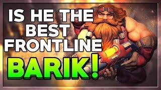 The Best Frontline! Super Strong Turrets! - Paladins Barik Gameplay