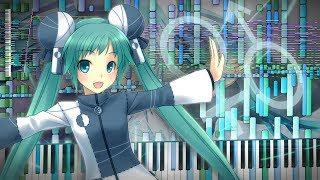 Synthesia: Vocaloid / Hatsune Miku - Two Faced Lovers | 22,000+ Notes | Black MIDI