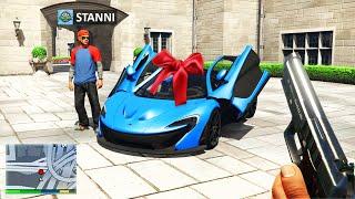 Ich SCHENKE StandartSkill ein AUTO in GTA 5 RP! 