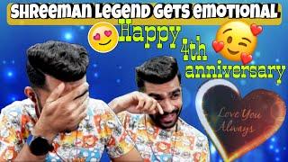 Shreeman legend get emotional | shreeman legend