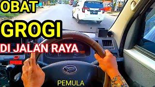 Belajar| Praktek Menyetir Di Jalan Raya