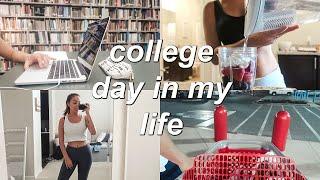 College Day in My Life: Library Studying, Target, How I Stay Fit