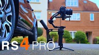 DJI RS4 PRO GIMBAL: Real World Demo & Tutorial