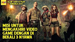 Aksi 4 Remaja Terseret Kedalam Video Game - ALUR CERITA FILM Jumanji Welcome To The Jungle