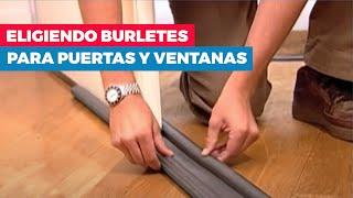 ¿Cómo elegir burletes para ventanas y puertas?