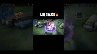 Ling Savage Rank  | MLBB #lingsavage #lingmlbb #mobilelegends