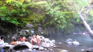 Sloquet Hot Springs, British Columbia - Time Lapse