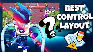 Best Control Layout Brawl Stars 2024  | Fast and Quick Movement️