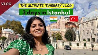 Istanbul Travel Vlog - 3 Days Itinerary Vlog