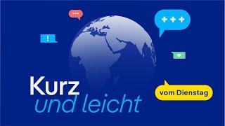 Deutsch lernen mit Videos | Kurz und leicht vom 10.12.2024 | mit deutschen Untertiteln