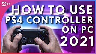 How to Use A PS4 Controller on PC: Wired and Wirelessly 2021!