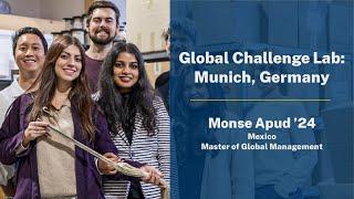 Monse Apud’s Sustainability Journey: Global Challenge Lab in Munich