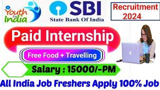 SBI Recruitment 2024SBI Internship Program for Fresher GraduatesSBI Youth for India Fellowship