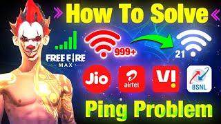 Free Fire Ping Problem  Solution | Free Fire Network Problem | FF Network Problem | FF Ping Problem