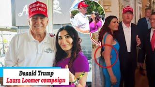 Breaking News: How Donald Trump's close friendship with glam conspiracist Laura Loomer, 31, is...