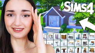 Ma simette a choisi toute seule ses meubles ! Je construis avec  | Challenge Sims 4