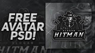 [FREE] Steam & YouTube Avatar Template #2 [2020]! - FREE MASCOT LOGO TEMPLATE (Photoshop)