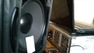 bass test Sony ss-e420 speakers