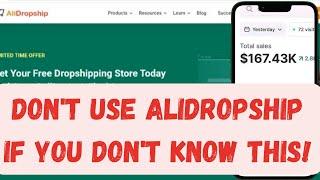 What I Wish I Knew About Alidropship