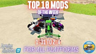 TOP 10 MODS OF THE WEEK - Farming Simulator 22