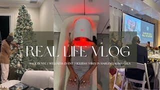 REAL LIFE VLOG: A Famous R&B Singer Facetimed Me? | NYC Self-Care Event | Holiday Vibes & Gala's