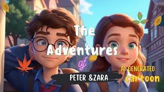 The Adventures of Peter and Zara I AI generated animation video