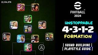 Unique 4-3-1-2 Formation You Must Try in eFootball 2024 Mobile