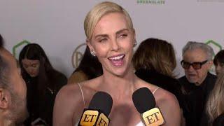 Charlize Theron Reveals She's Taking a Break to Focus on Motherhood | PGA Awards 2020