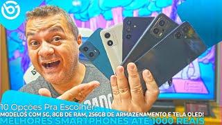 Os MELHORES SMARTPHONES Até 1000 Reais! Pra comprar na BLACK FRIDAY e NO FIM DE ANO!