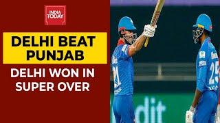 Delhi Capitals Win IPL 2020’s 1st Super Over After Marcus Stoinis, Kagiso Rabada Heroics Vs KXIP