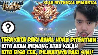 AKU SOLO RANK DI MYTHICAL IMMORTAL, INI YANG TERJADI!  - Mobile Legends Indonesia