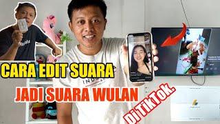 Tutorial cara buat efek suara wulan di tiktok #fyp #tiktok #suarawulan #viral