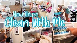 NEW HOUSE CLEAN WITH ME 2024 / CATCHING UP ON CLEANING / BACK TO SCHOOL PREP