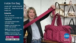 Samantha Brown ToGo Quilted Weekender