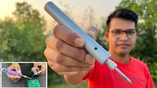 How To Make Wireless Rechargeable Soldering iron At Home || Use 18650 Lithium ion Battery