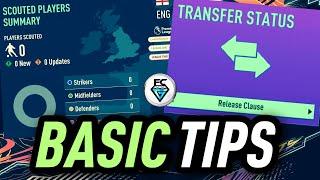 FIFA 21: BASIC CAREER MODE TIPS