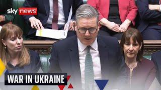 Starmer gives Commons statement on Ukraine, Trump meeting and defence summit