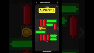 Hamster minigame solution August 8 |Hamster key game |8/8/2024|today|new #hamsterkombat