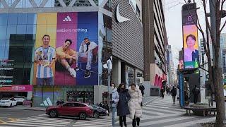 ADIDAS & NIKE STORE in GANGNAM SEOUL SOUTH KOREA 2022