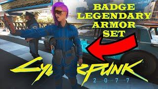 Cyberpunk 2077 - Full set of Legendary Badge Armor for FREE - All Locations