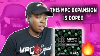 Review & Demo of Decap Drums That Knock MPC Expansion | Making A Beat On MPC Live