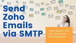 Sending Zoho emails via SMTP using PHP Swiftmailer