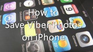 How to Save Viber Photos on iPhone and iPad