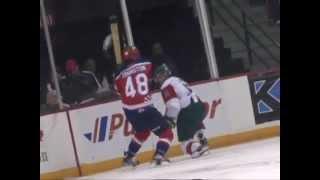 Hockey Player Hits Opponent In Face With Stick, Breaks His Jaw