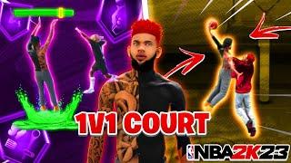 My 2-WAY INSIDE OUT SCORE BUILD broke the 1v1 court on NBA 2K23