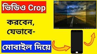 কিভাবে কোন ভিডিও Crop করবেন খুব সহজে মোবাইল দিয়ে || Pritom 360